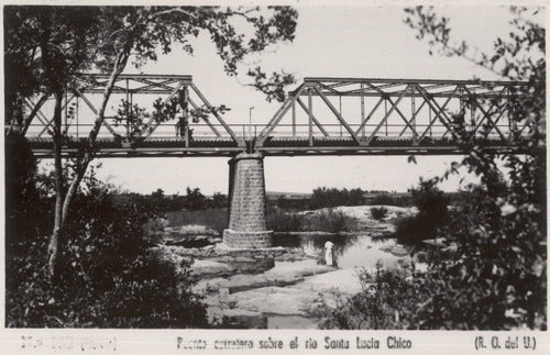 Florida Puente Del Santa Lucía Año 1950 - Lámina 45x30 Cm. 0