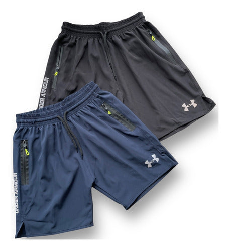 Under Armour Bermuda Short X2 Pocket Zipper Training 0