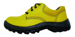 Worksafe Yellow Leather Shoe with Plastic Toe Size:42 0