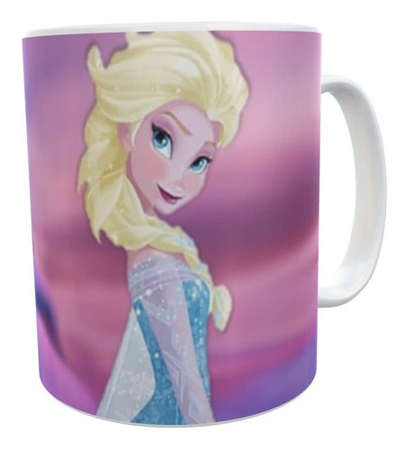 Frozen Ceramic Mug Elsa and Anna Sublimated Various Models 3