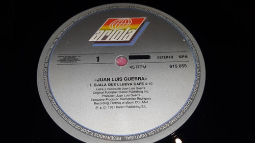 Juan Luis Guerra 4 40 Ojala Que Llueva Cafe Vinilo Maxi Raro 1