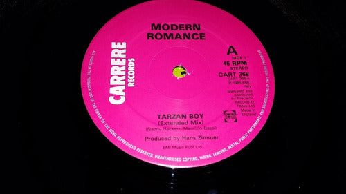 Modern Romance Tarzan Boy Vinilo Maxi Uk Hit Temazo 1987 2