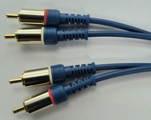 Puresonic Audio Stereo Cable 2 RCA 2 RCA Reinforced 10 Meters 1