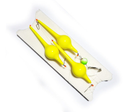 Misi Float Rig with 3 Chupetona Buoy Floats for Laguna Fishing 6