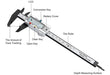 Digital Caliper Carbon Fiber 0-150 mm Professional Use 2