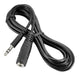 Hipercom 3.5mm Audio Plug to 3.5mm Female Auxiliary Audio Cable - 2 Meters 0