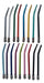 50 Colorful Choice or Assorted Straws, JB Straws 0