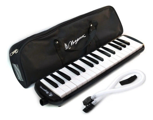 Melodica 32-Key with Case, Hose, and Mouthpiece 13