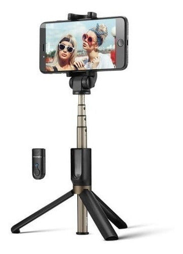 Tripode Palo Baston Selfie Stick Remax P9 Control Bluetooth 2