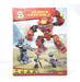 S Heroes Assemble Iron Man Hulkbuster Building Blocks 0