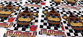 MuchoEvento Five Nights At Freddy's Stickers 5x7cm Happy Birthday X35u 1