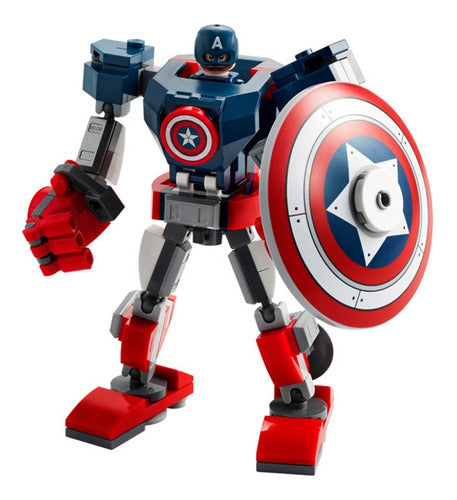 Lego Marvel Avenger Capitán América 121 Piezas 3