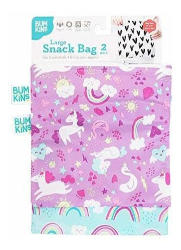 Bumkins Snack Bag / Sandwich Bag Set 2