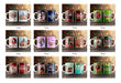 Christmas Mug Templates Designs With Photo Sublimation Pack #TN12 9