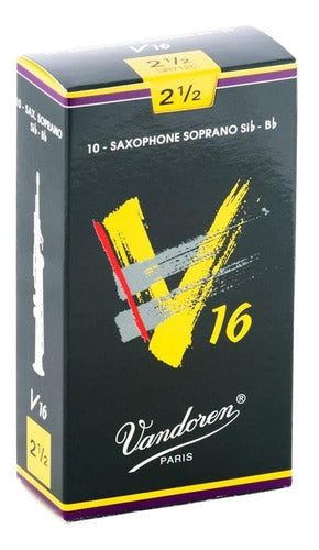 Vandoren V16 SR7125 Soprano Saxophone Reeds N2.5 X10u Pack 0