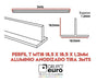 Grupo Euro Aluminum T Profile 18.5mm - MDT 2