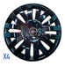 Set of 4 13-Inch Wheel Covers for Gol Corsa Clio Ka Palio Fiesta Auto 35