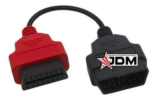 MULTIECUSCAN Red Adapter for Fiat Airbag - JDM 0