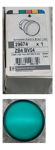 Telemecanique Ojos De Buey ZB4-BV03 Rojo Y ZB4-BV04 Verde 0