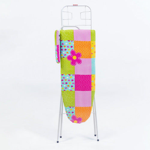 Safari Large Ironing Board with Reinforced Steel Frame and Iron Holder 3