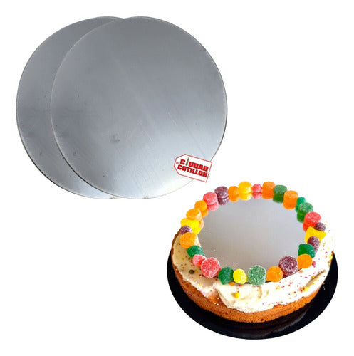 IMP Espejos Para Tortas - Selfie Cake 17cm Diametro X2 - Cc 0