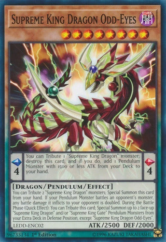 Konami Supreme King Dragon Odd-Eyes 0