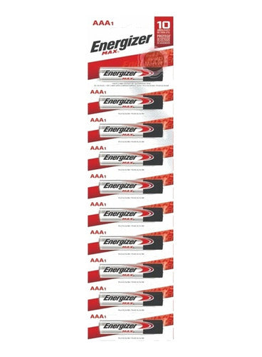 Energizer AAA Batteries x10 Units 0