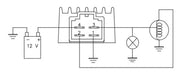 Regulador De Voltaje Honda Dax 70 1990-1996 Dze 4