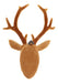 10 '' Deer Head Stuffed Animal Toy Para Crianças Presentes 6