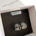 Buenos Aires Plata 925 Silver Earrings Four Lines Fashion Women Guarantee 5