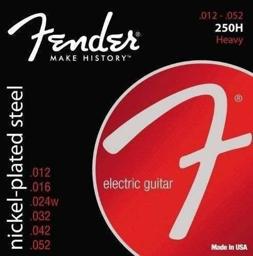 Encordado Fender Para Guitarra Electrica 012 St-250h E Cuota 0