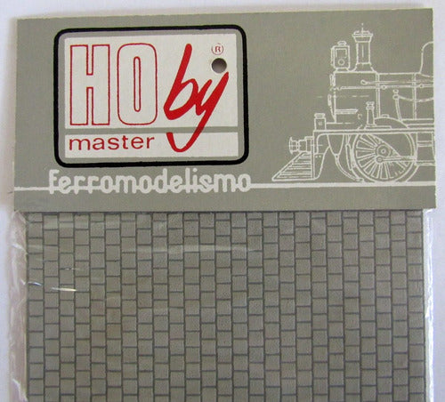 Hoby Master- Placa De Cartón Simil Baldosones De 40x40 - H0 0