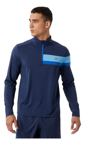 New Balance Accelerate Half Zip Training Hoodie Asfl70 1