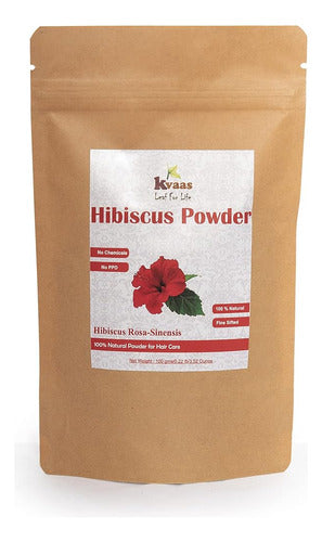 KVAAS Hibiscus Flower Powder | 3.53 Ounces (100g) | Natural Hair Care 0