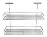 Soldart Double Shelf 440 Mm For Kitchen Rail - Model 209 1