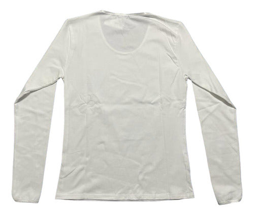 Women's Cotton and Lycra Long Sleeve T-shirt 1