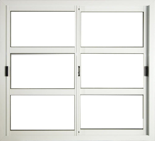 150x150 Horizontal Divided Glass Window 3