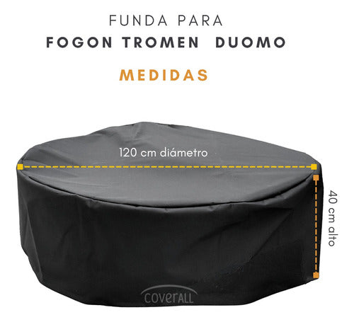 Funda Cubre Fogon 120 X 40 Alto Tromen Lona Gruesa Imperme 2