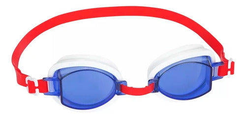 Bestway Aqua Burst Essential Swim Goggles Adult Child +7 Pool Water Resistant 16