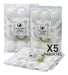 Velas De Noche Blancas 5 Paquetes X 12 Velas C/u Iluminarte 0