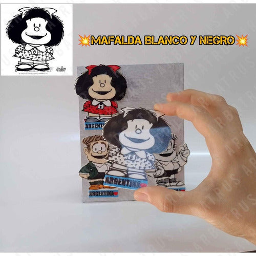 ARBATRUS Decorative Magnets Mafalda 3