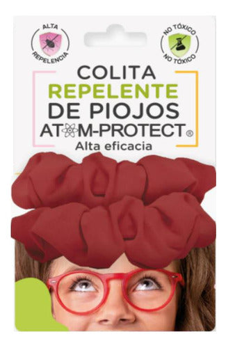 Atompro Colita Repelente Piojos Atomprotect X2 Rojo 0