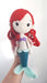 Handmade Ariel The Little Mermaid Disney Amigurumi Doll - Pipelino 1