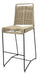 Mil Sillas Tulum High Stool Semi Jute 1.14 Cm 0