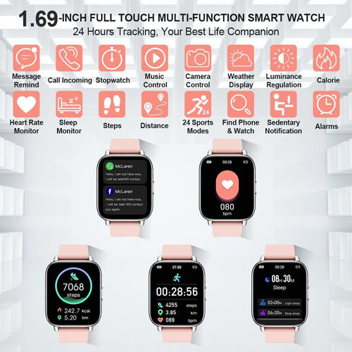 Molocy Smartwatch for Men and Women 2