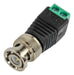 High Tec Electronica Conector Ficha BNC Macho A Bornera Cctv Plug Balun X 20 2