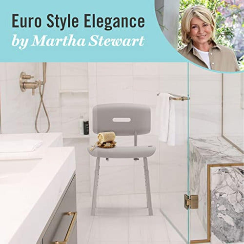 Medline Martha Stewart - Silla De Ducha Estilo 5