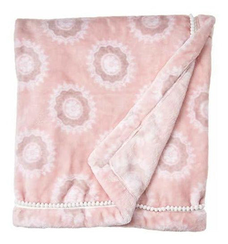 Levtex Home Baby Willow Medallion Blanket, Pink 0