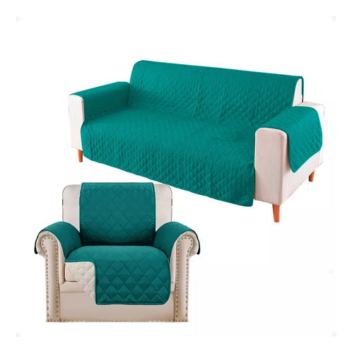 Generic Sofa Cover Protector for 1 and 3 Seats 0