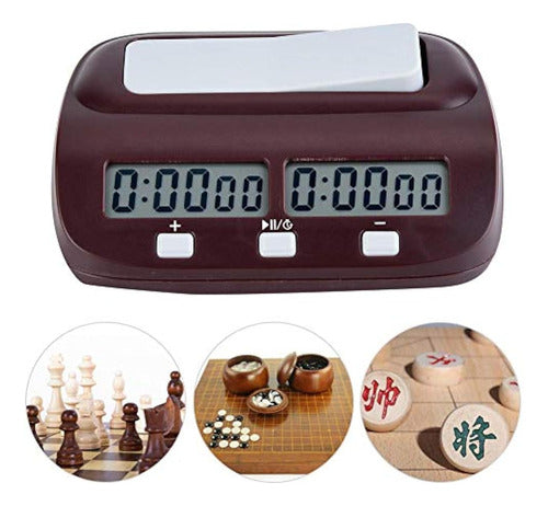 BNINETEENTEAM Chess Clock, Digital Chess Timer 2